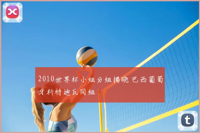 2010世界杯小组分组揭晓 巴西葡萄牙科特迪瓦同组