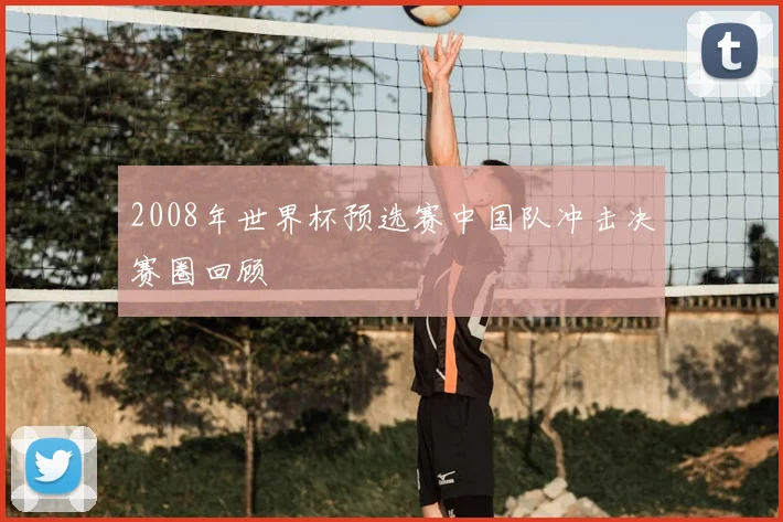 2008年世界杯预选赛中国队冲击决赛圈回顾